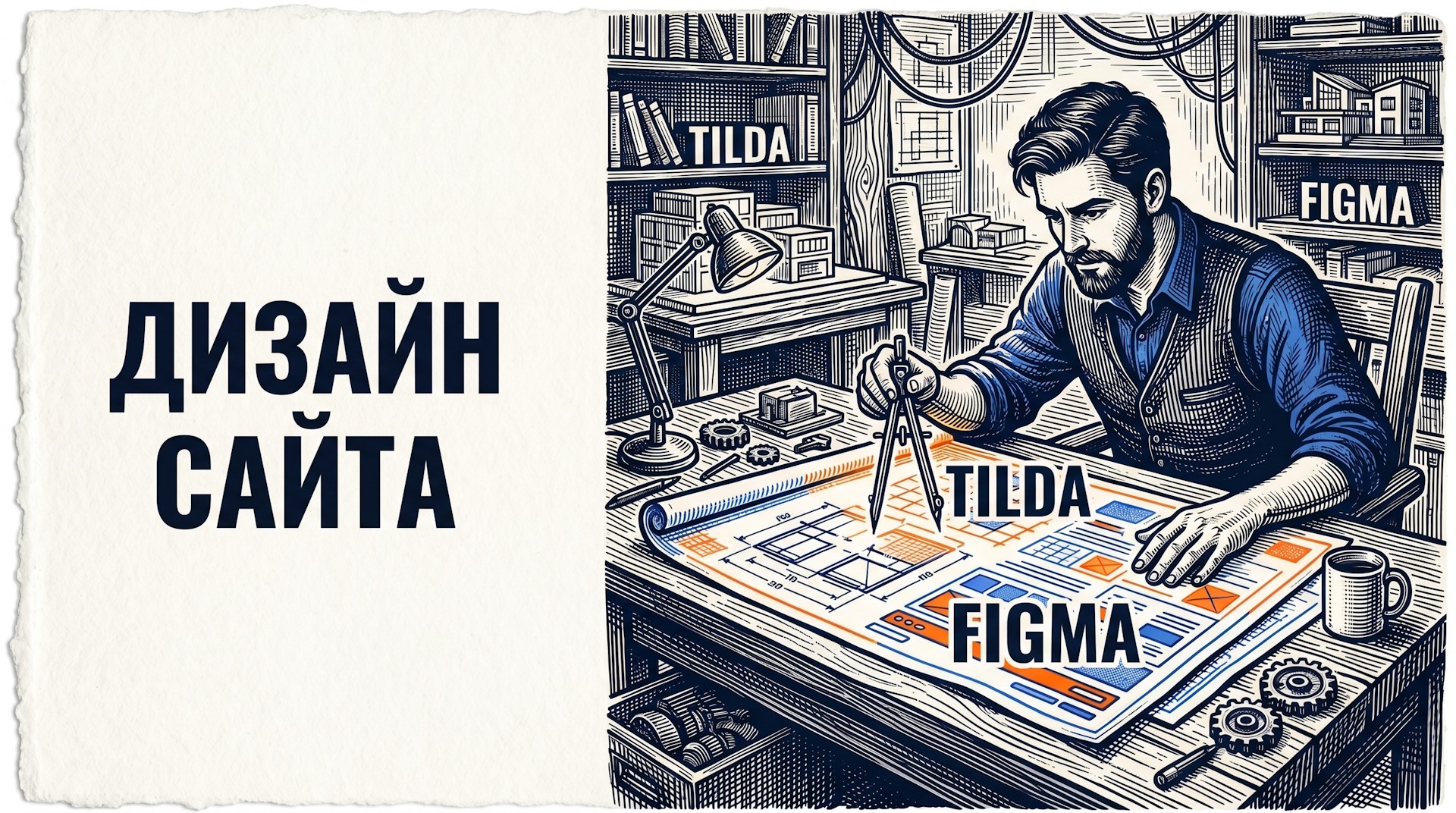 Дизайн сайта в Figma и Tilda — это сборка интерфейсов из готовых блоков и кастомных элементов, приносящая доход без знания кода.