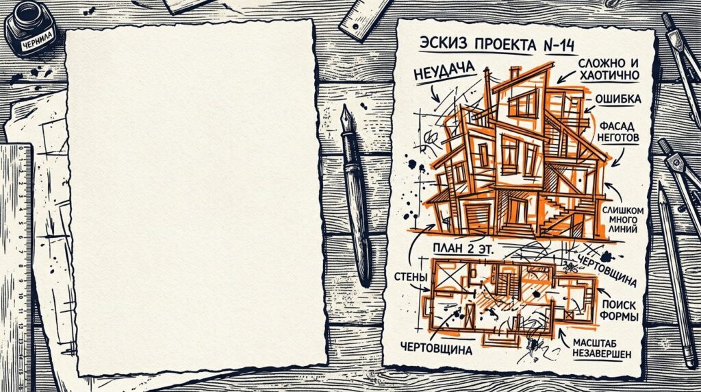 Кривой уродливый черновик снижает тревожность и дает точку