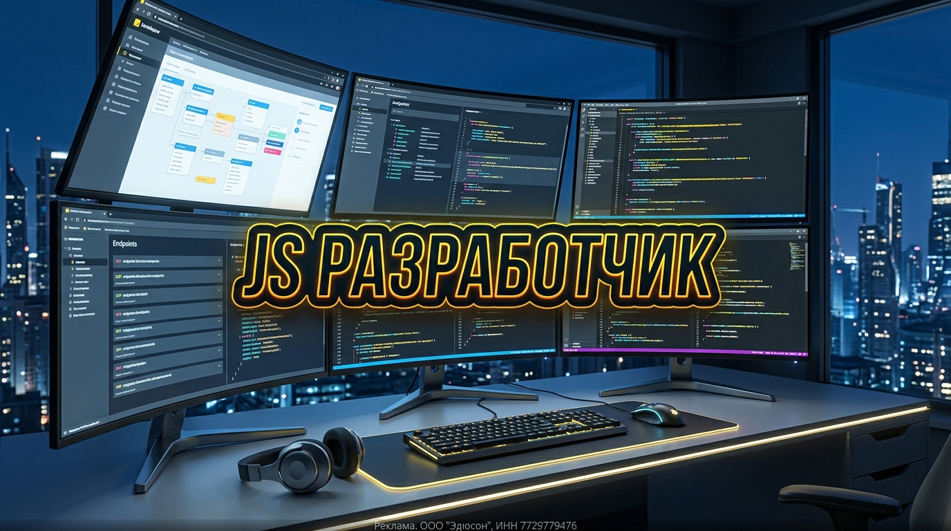 Освойте JavaScript и React с нуля за 8,5 месяцев. Программа включает 8 проектов для портфолио, стажировку в IT-компании и гарантированную помощь в трудоустройстве.